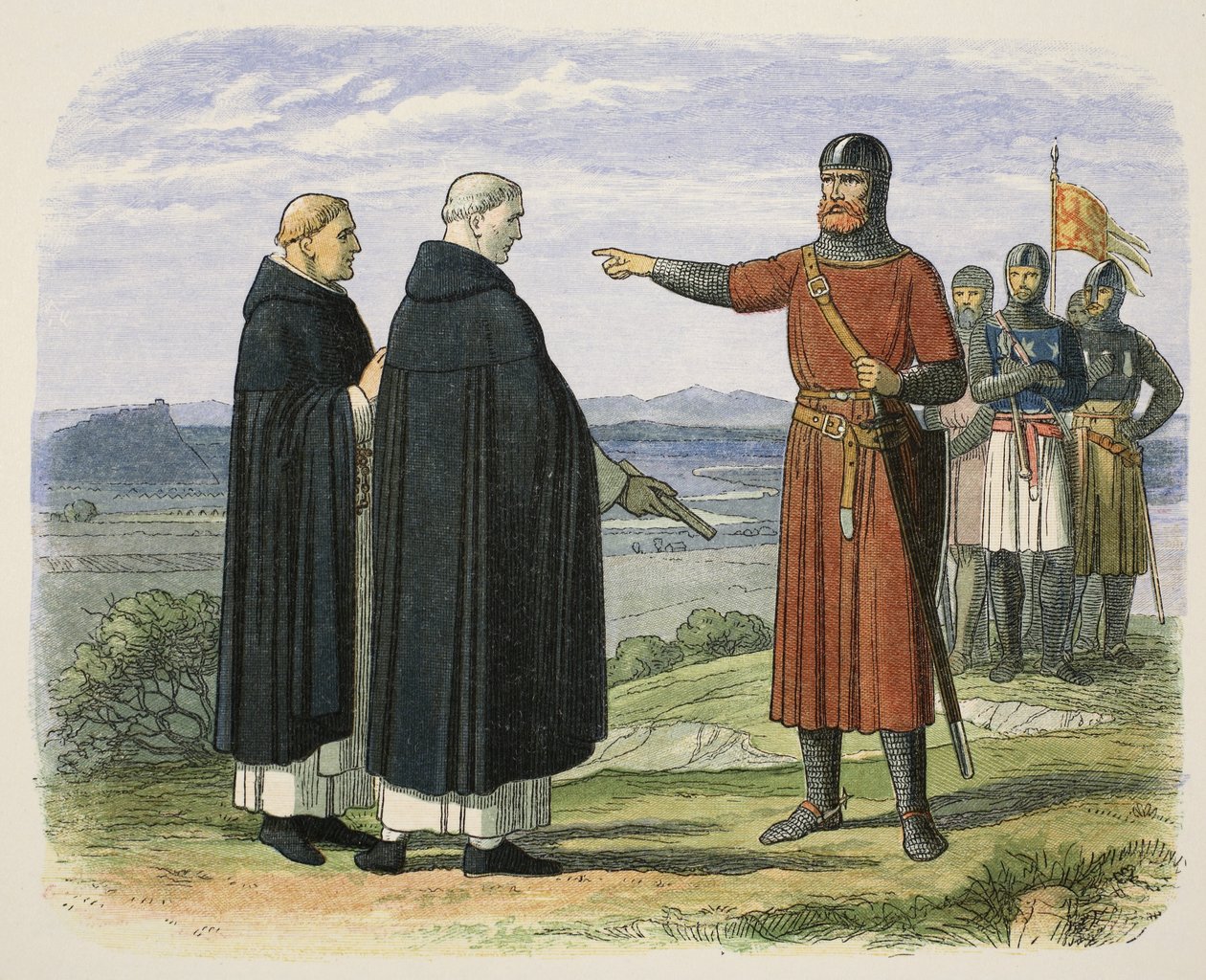 Wallace rejeita as propostas inglesas de James William Edmund Doyle