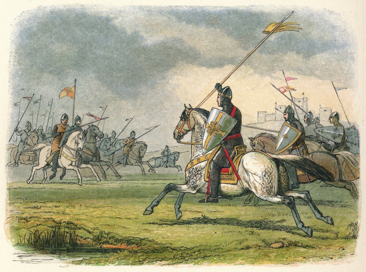 Guilherme, o Leão, prisioneiro, 1174 1864 de James William Edmund Doyle