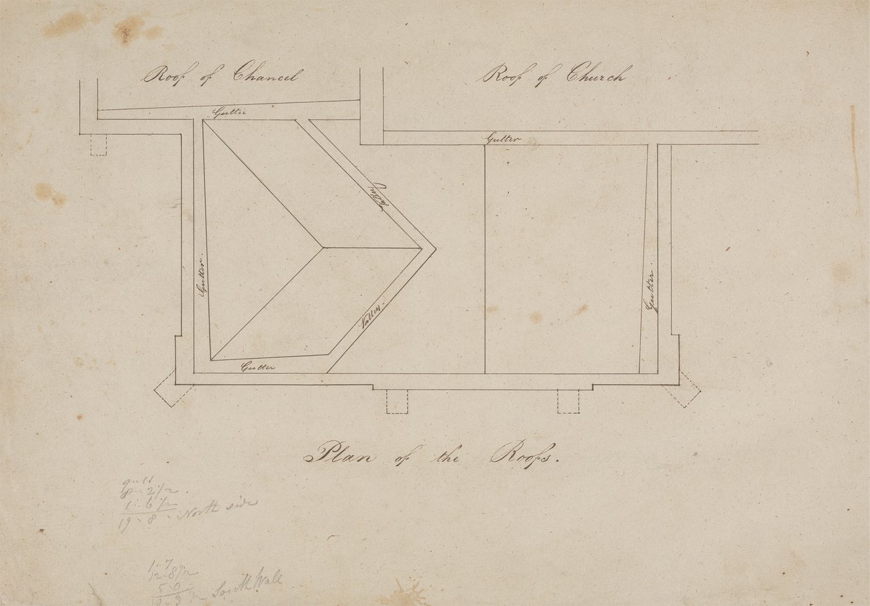 [Um de] Cinco Desenhos para uma Igreja de James Wyatt