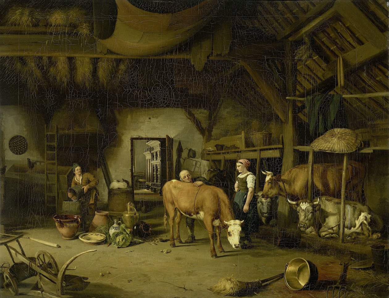 Interior camponês de James de Rijk