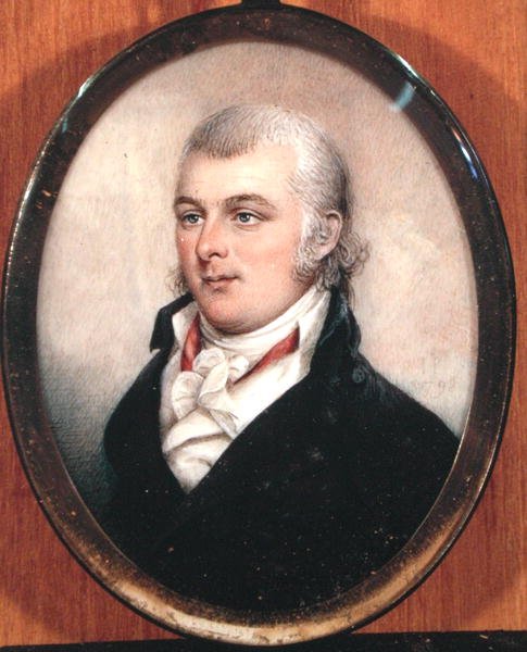 Retrato de Tench Francis (1731-1800) (óleo sobre tela) de James the Elder Peale