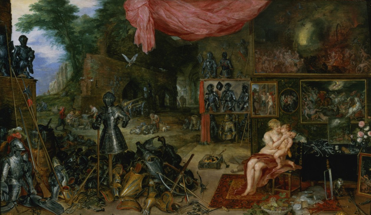 O sentido do toque de Jan and Rubens, P.P. Brueghel