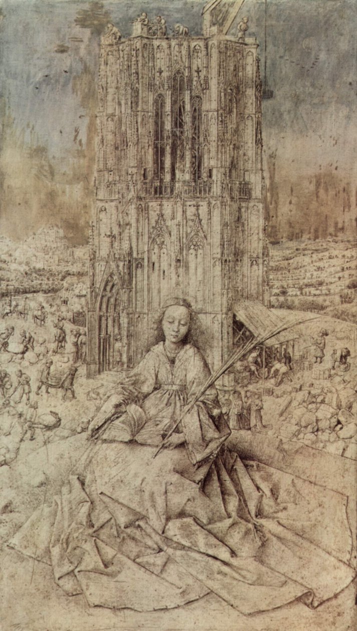 Santa Bárbara de Jan van Eyck