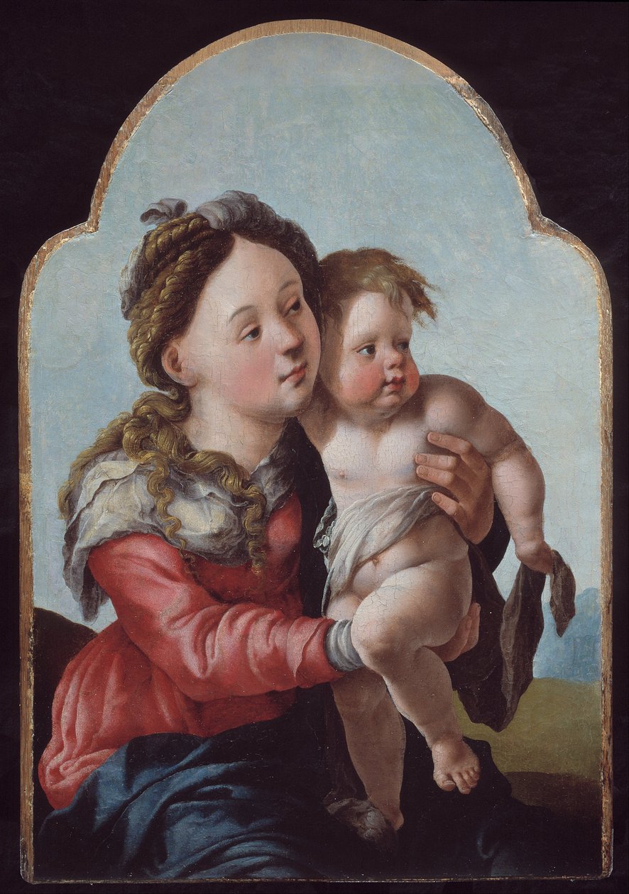 Madonna e criança de Jan van Scorel