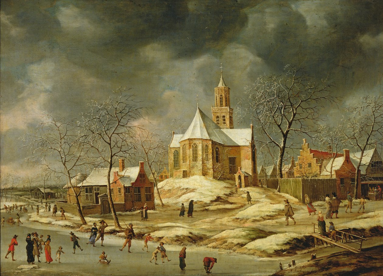 A aldeia de Midlum de Jan Abrahamsz. Beerstraten