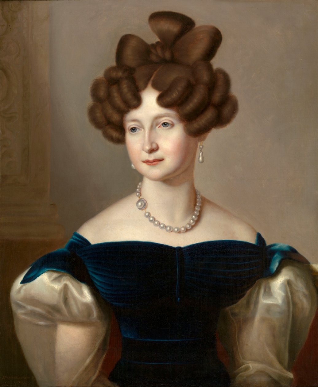 Anna Pavlovna, Grã-Duquesa da Rússia (1795-1865) de Jan Baptist van der Hulst