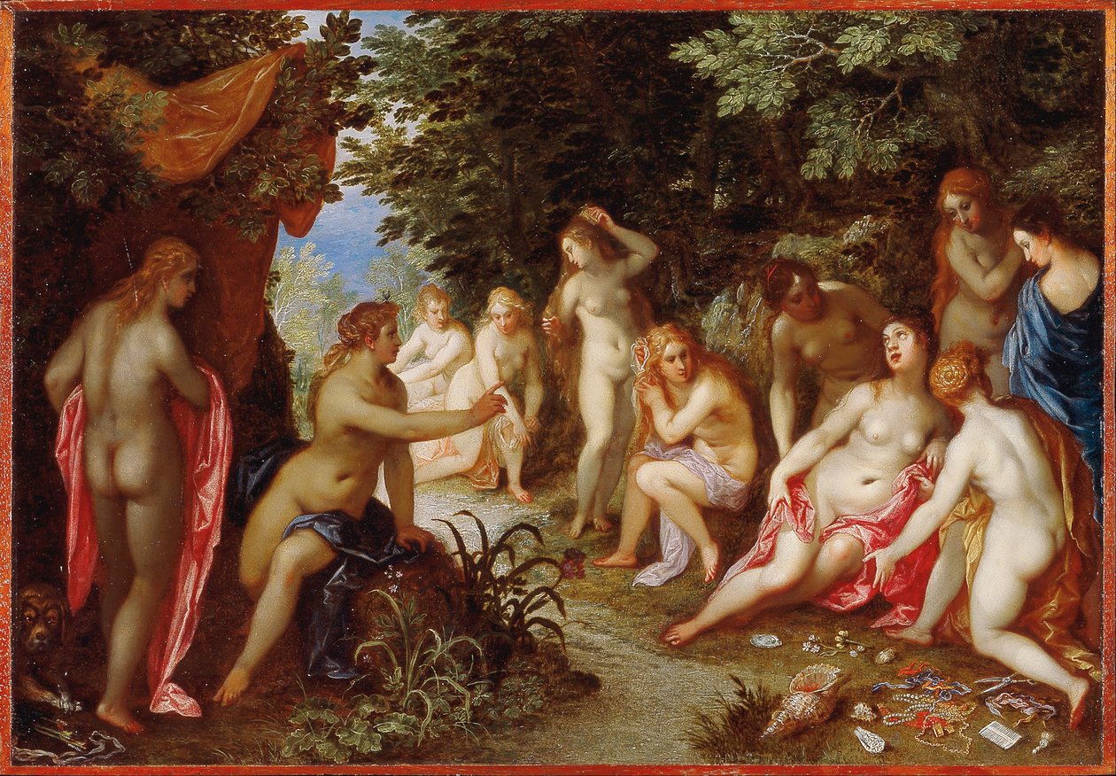 Diana e Callisto de Jan the Elder Brueghel
