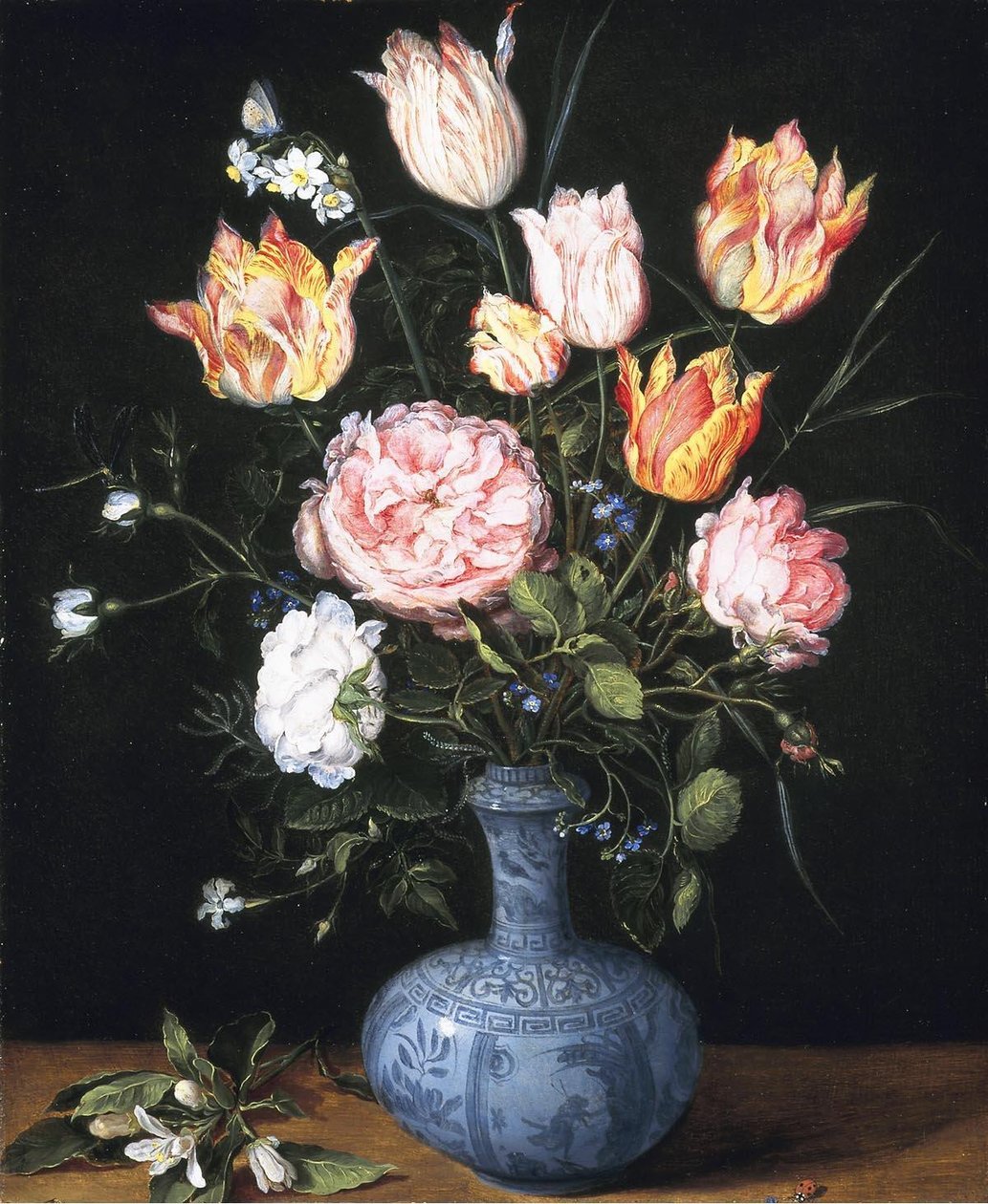 Um vaso com flores de Jan the Elder Brueghel