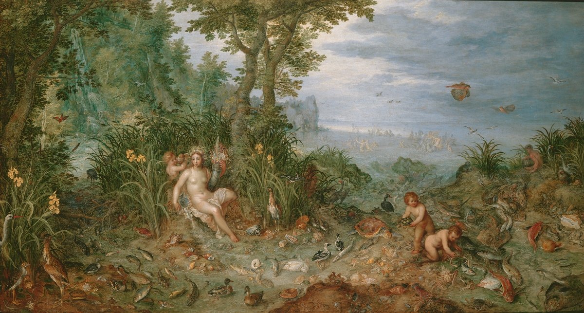 Leau de Jan the Elder Brueghel