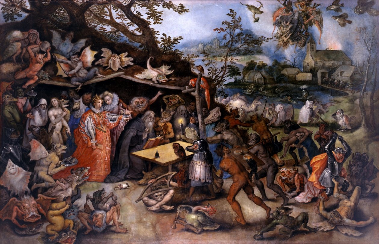 Tentações de Sa Antônio Abad de Jan the Elder Brueghel