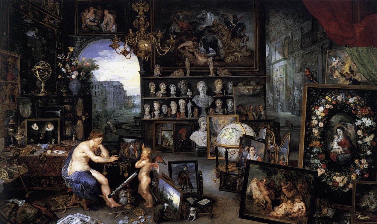 O sentido da visão de Jan the Elder Brueghel