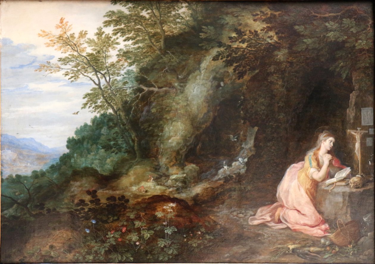 Maria Madalena penitente de Jan the Elder Brueghel