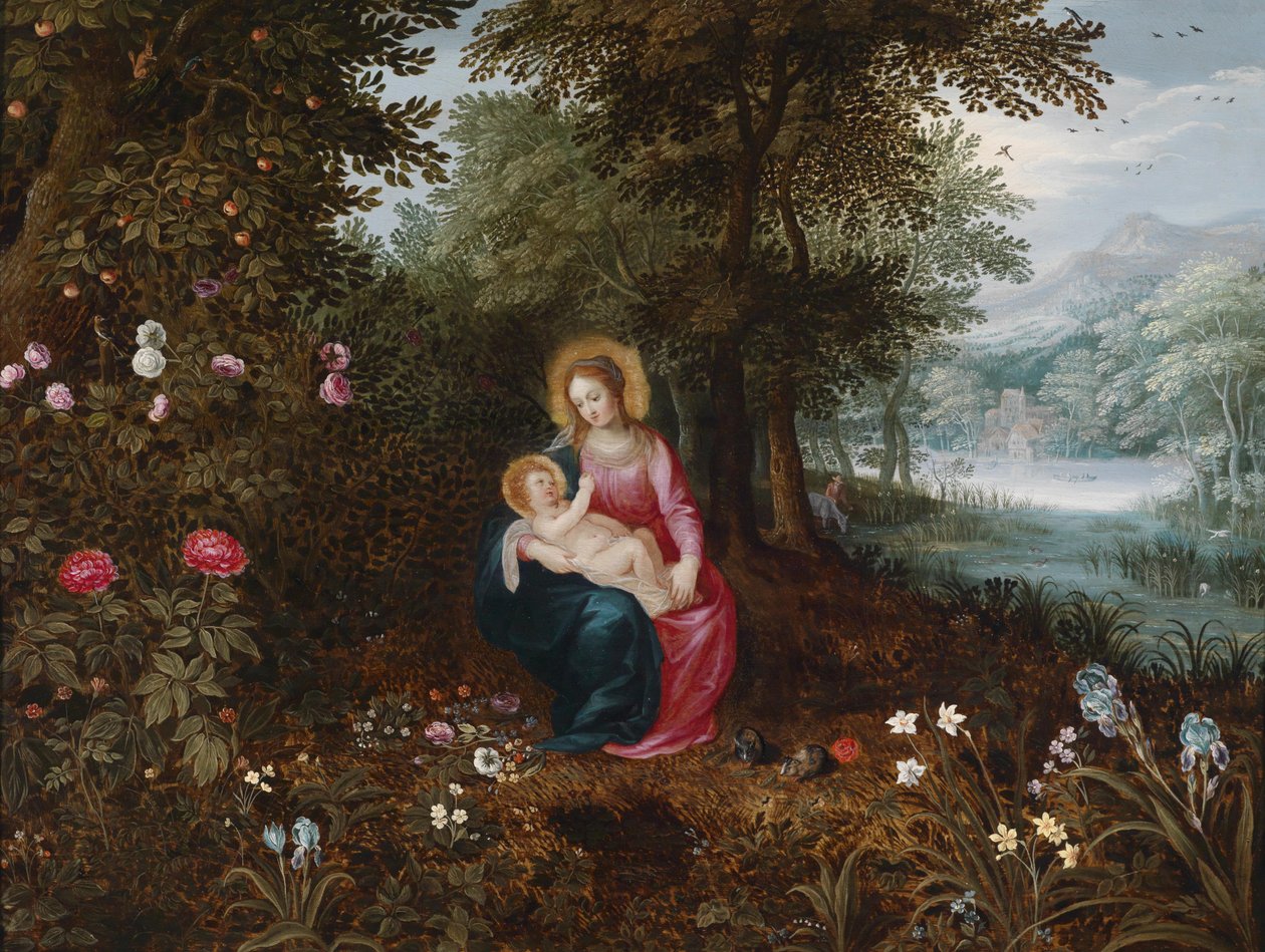 O resto da fuga para o Egito de Jan Brueghel the Younger