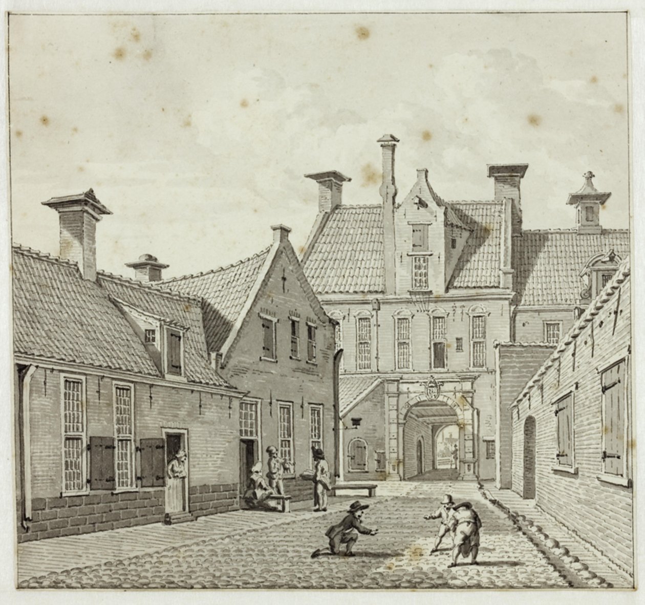 O Gardepoort do Turfstraat de Jan Bulthuis