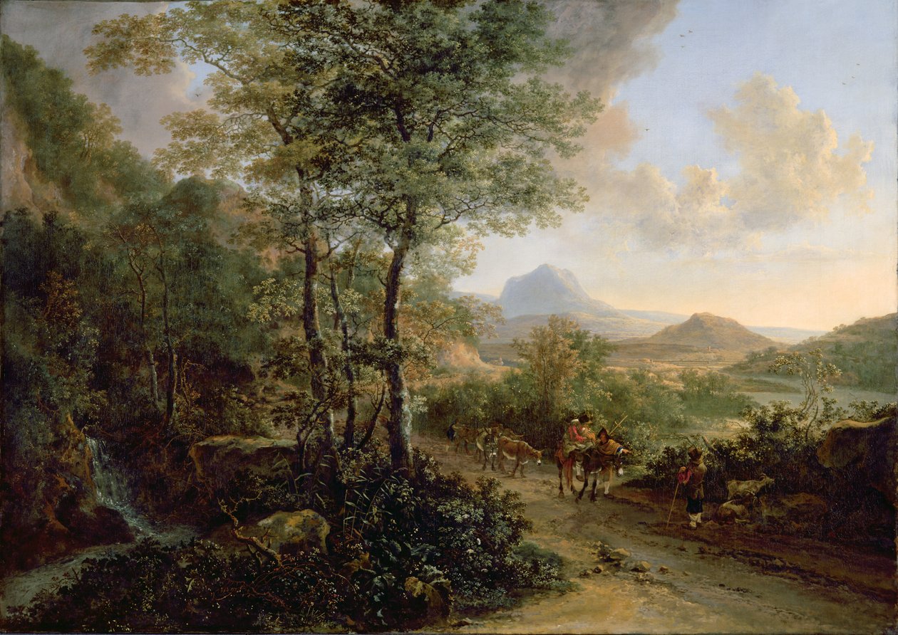 Paisagem Italiana, c.1637-41 de Jan Dirksz Both