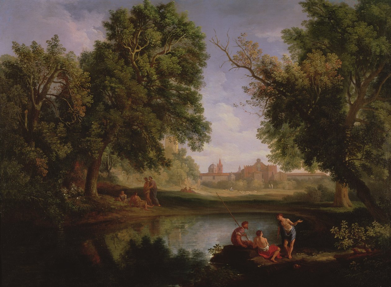 Paisagem Clássica de Jan Frans van Bloemen