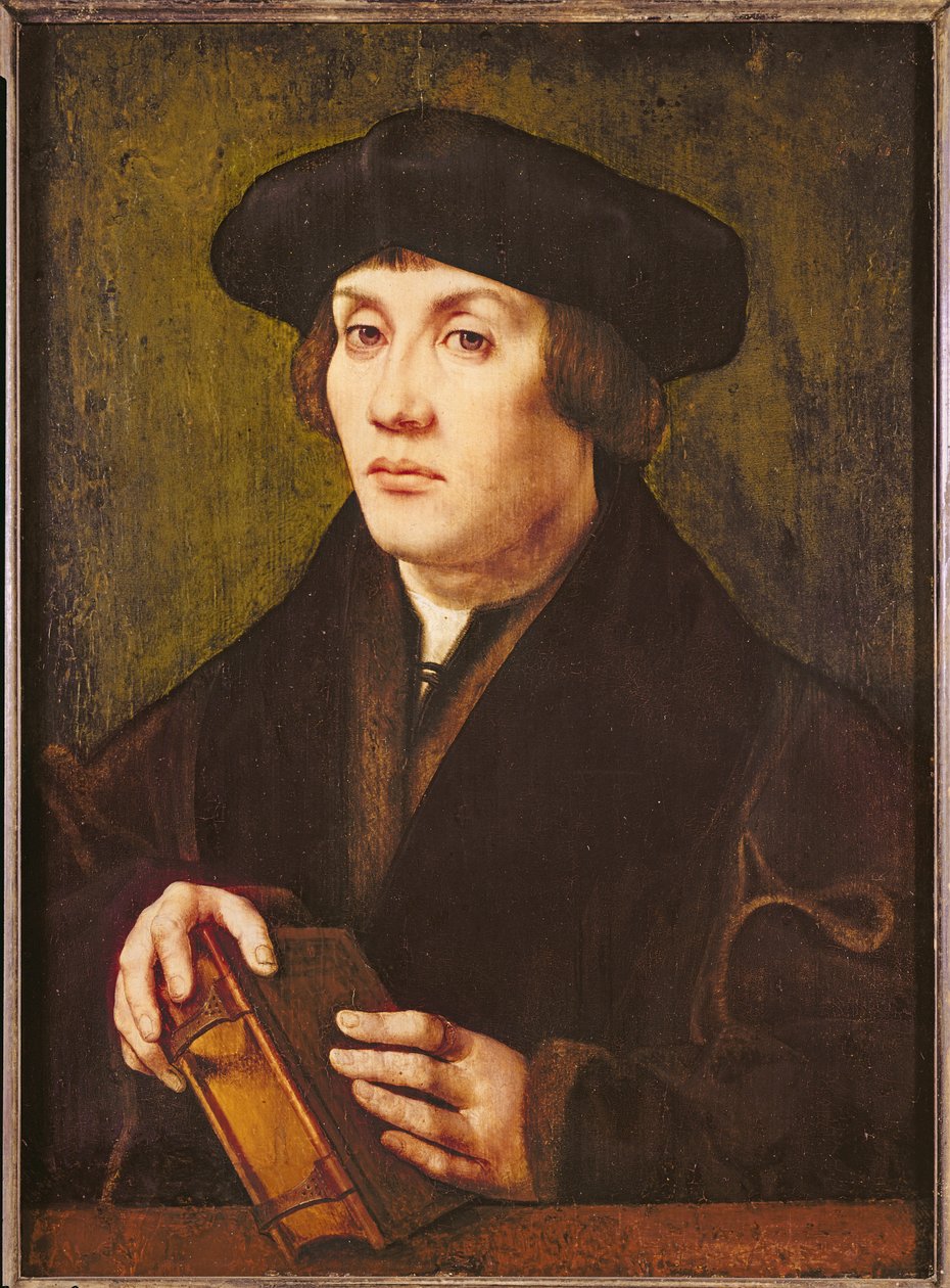 Retrato de um estudioso de Jan Gossaert
