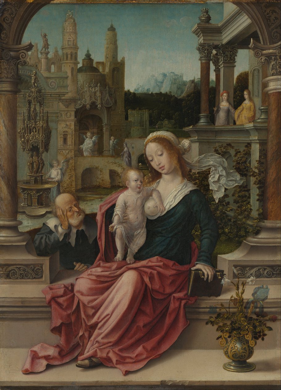 A Sagrada Família de Jan Gossaert
