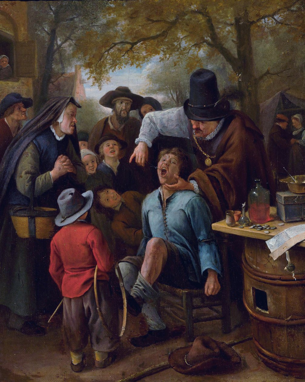 Um dente-puxador de Jan Havickszoon Steen