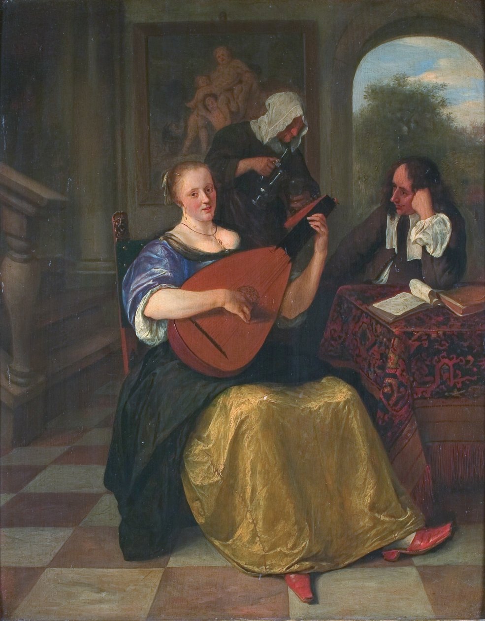 O alaúde de Jan Havickszoon Steen