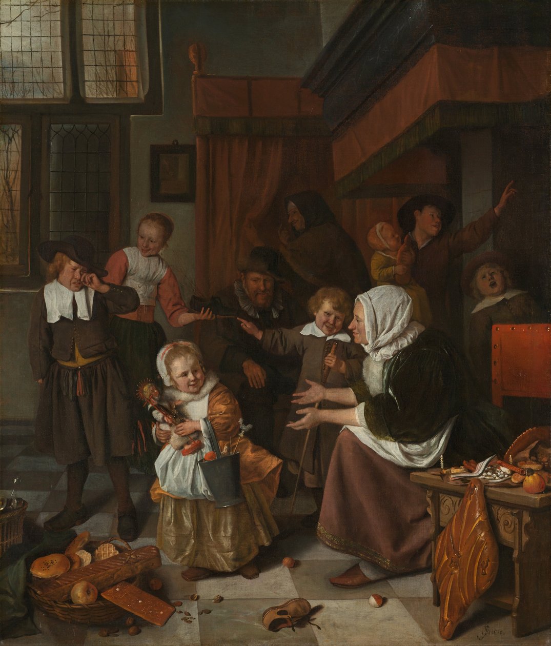 O festival Sint Nicolaas de Jan Havickszoon Steen