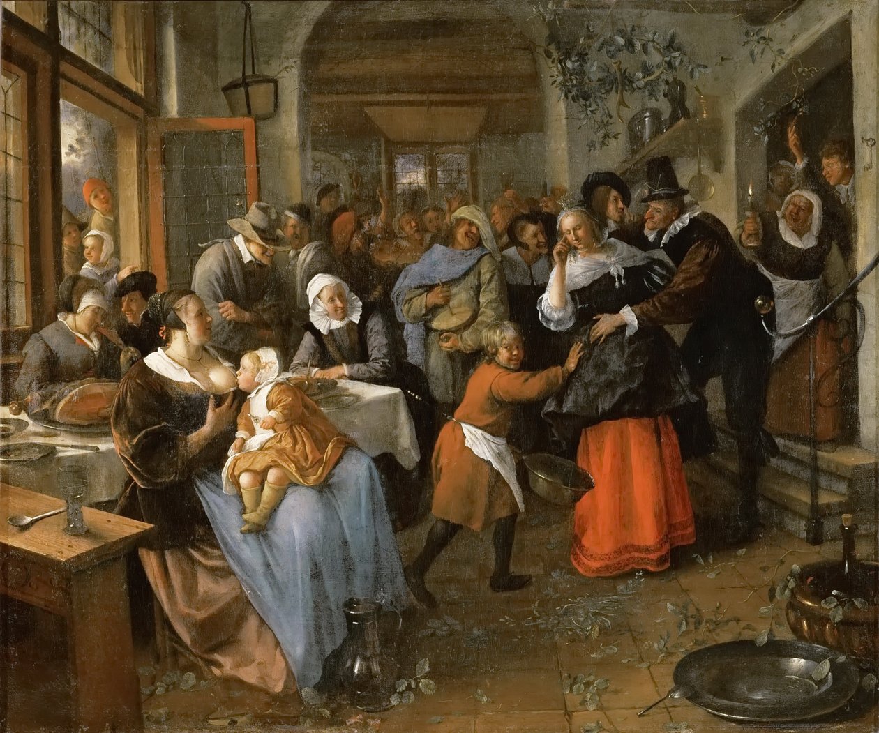 O noivo enganado de Jan Havickszoon Steen