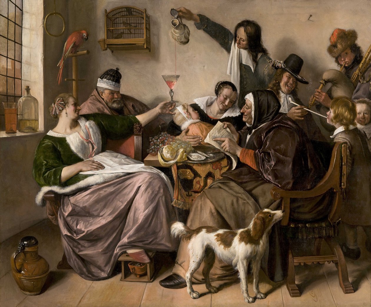 A maneira como você ouve, é o jeito que você canta de Jan Havickszoon Steen