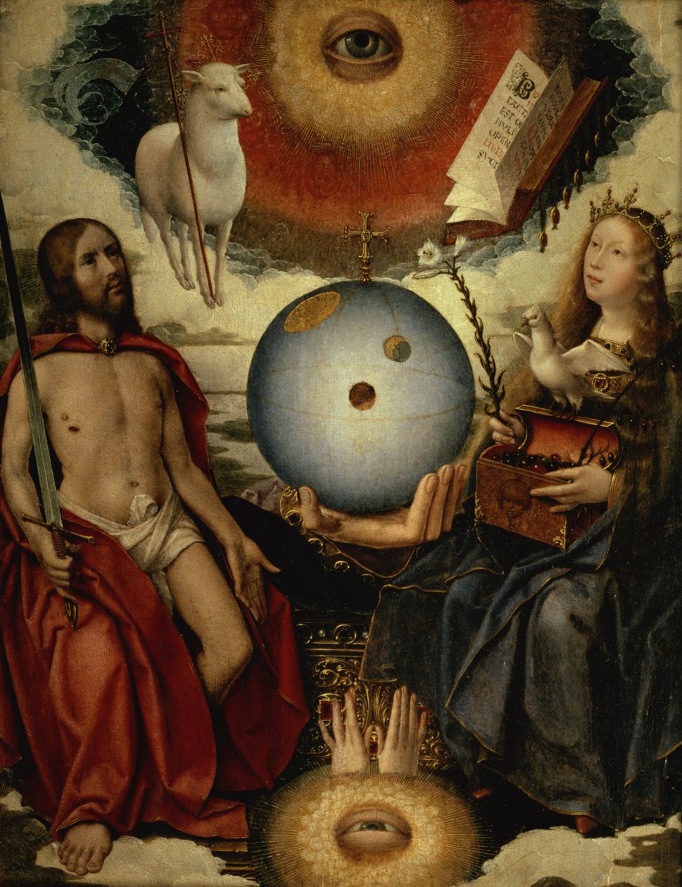 Alegoria do cristianismo de Jan II Provost