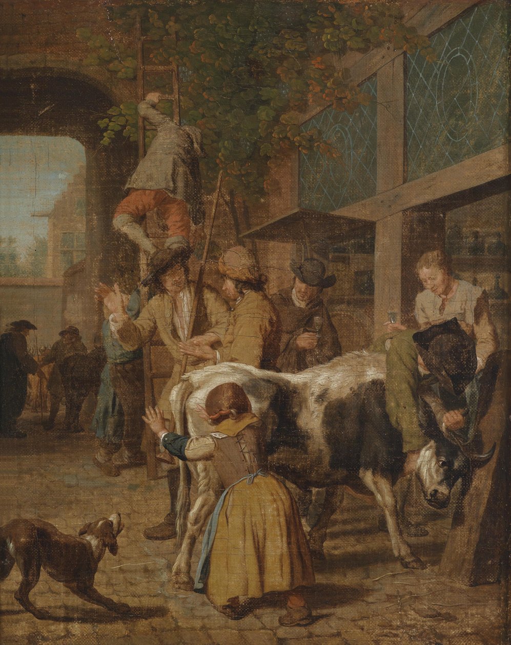 Viehmarkt de Jan Josef the Elder Horemans