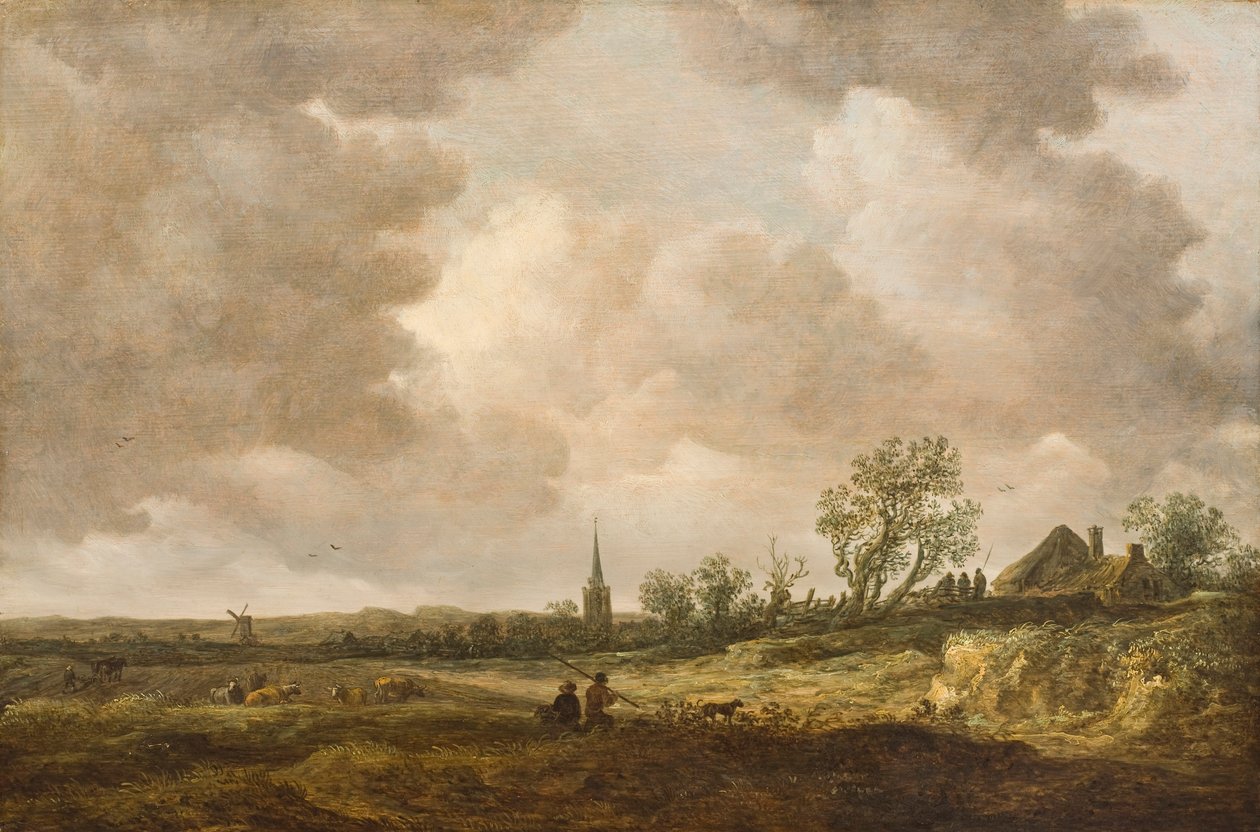 Paisagem com dunas, 1647 de Jan Josephsz van Goyen