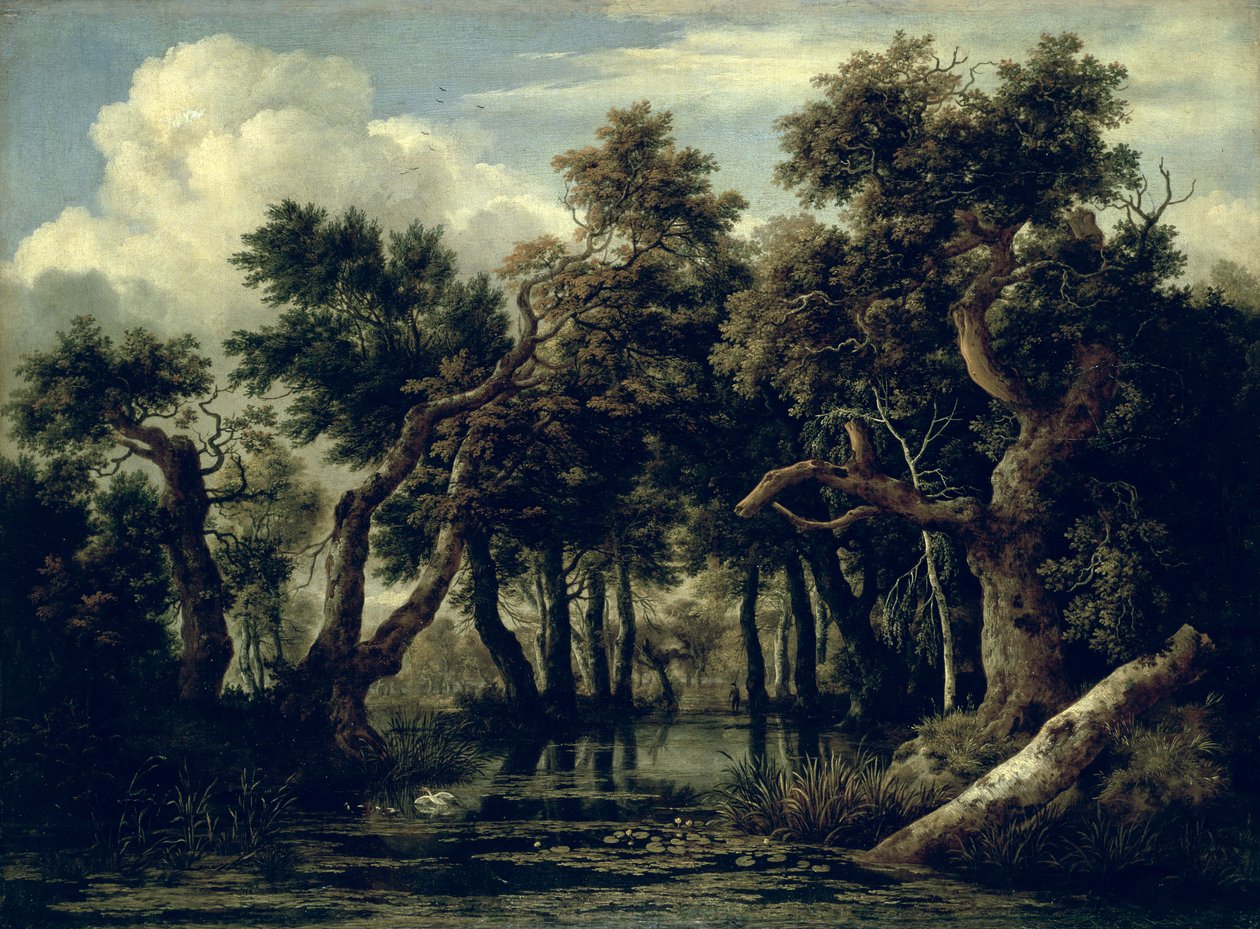 Paisagem com um carvalho, 1634 de Jan Josephsz van Goyen