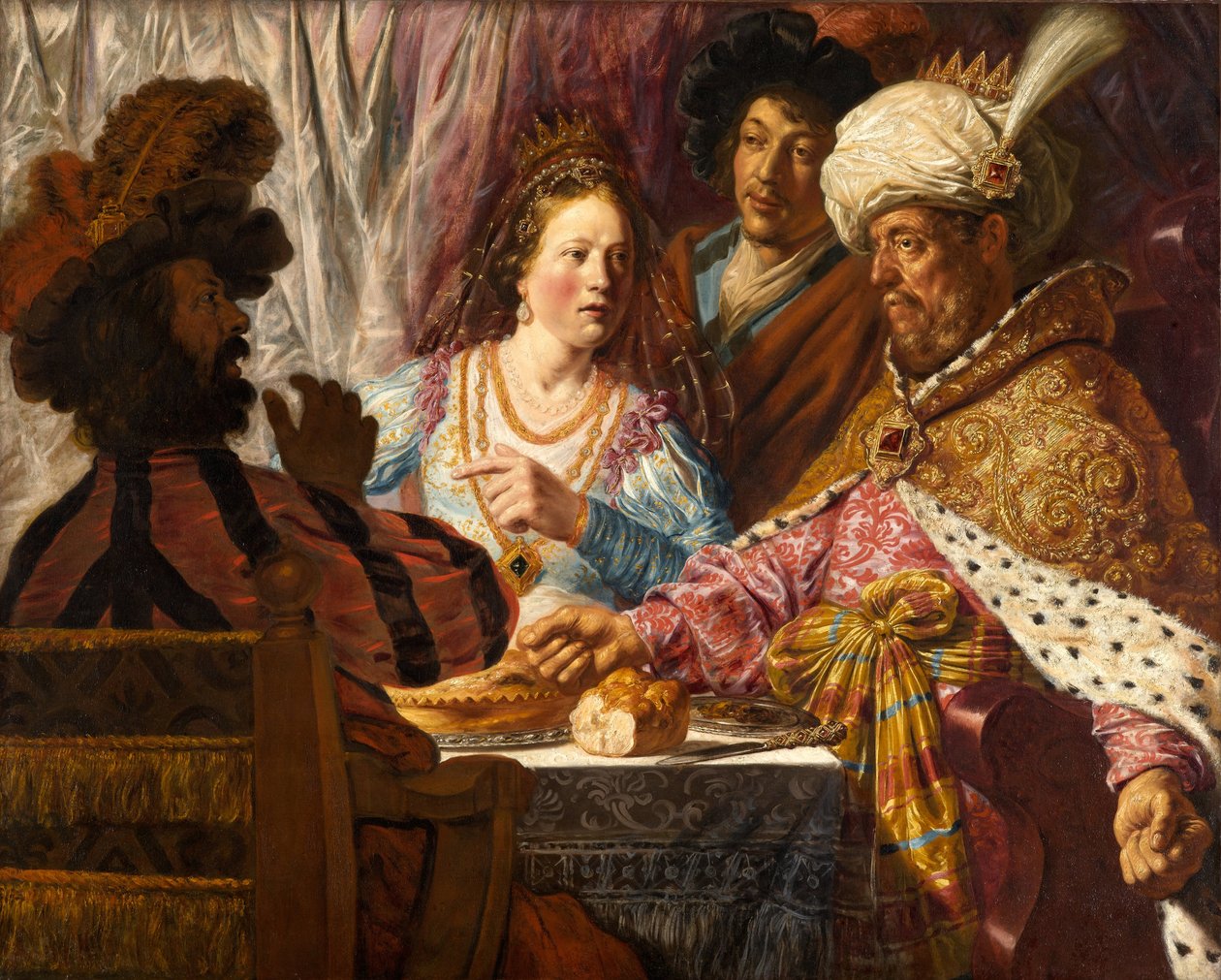 A festa de Ester de Jan Lievens
