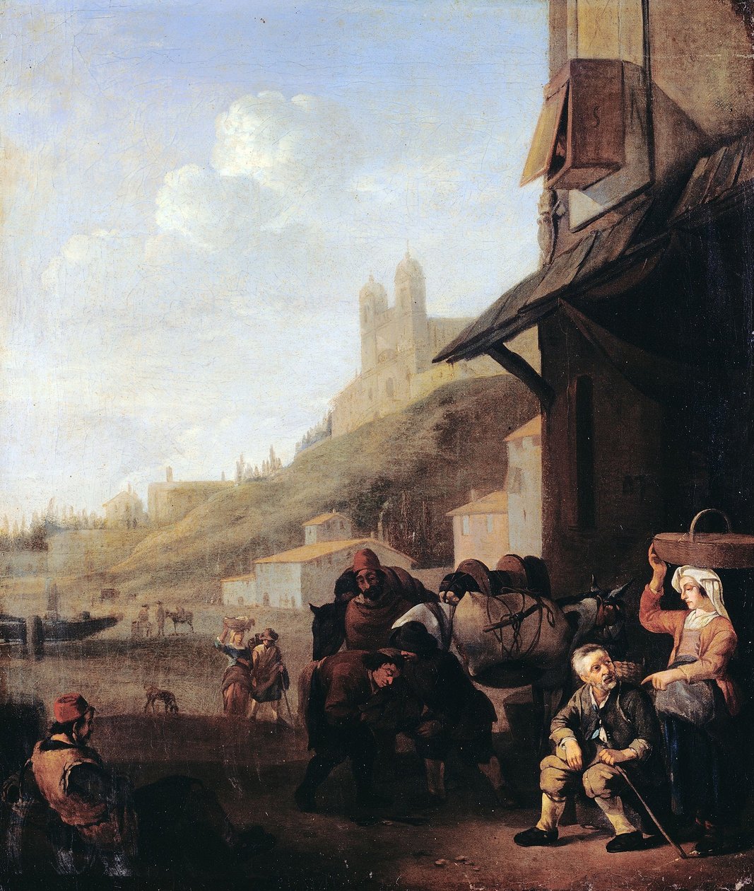 Loja de Roman Blacks de Jan Lingelbach