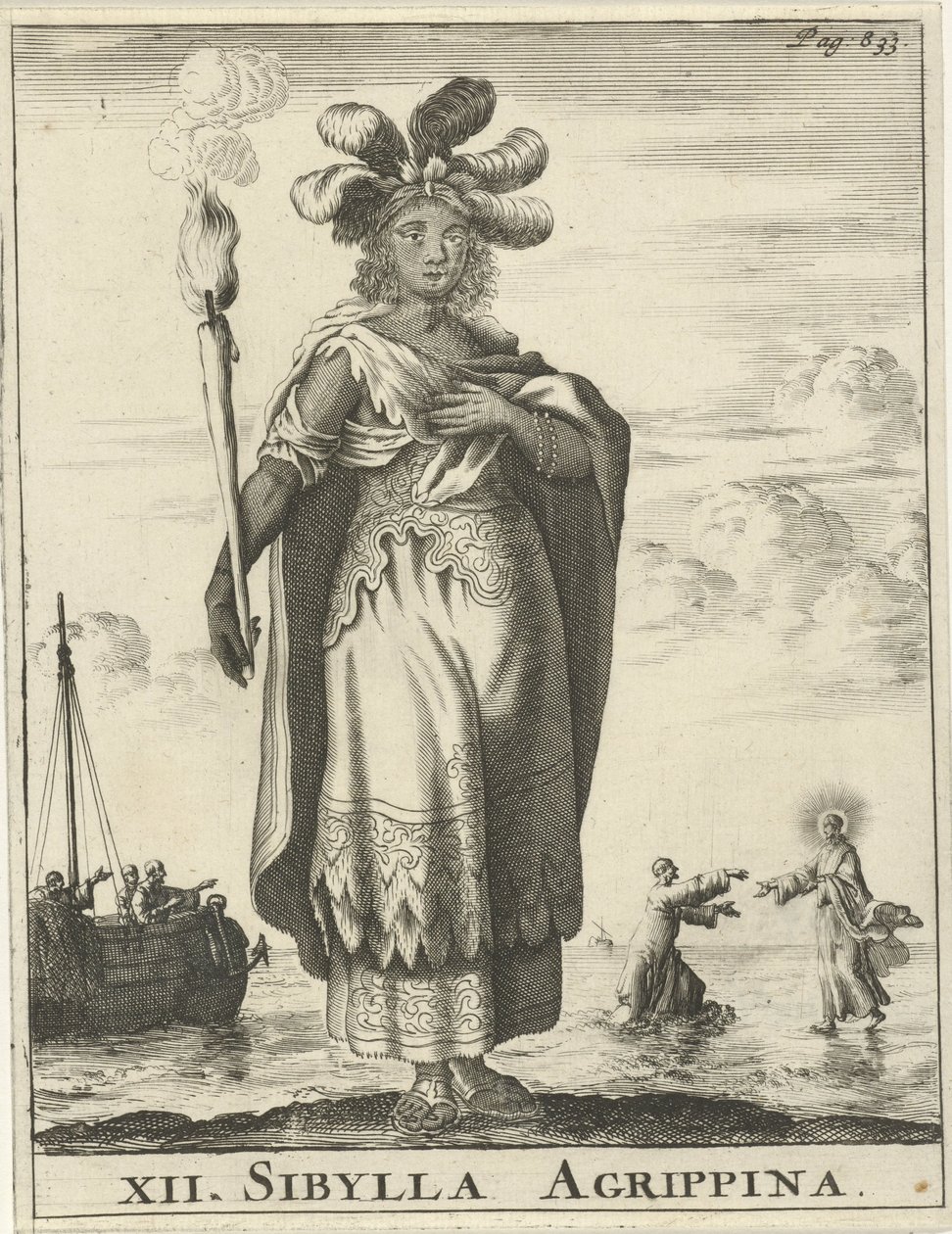 Sybil Agrippina de Jan Luyken