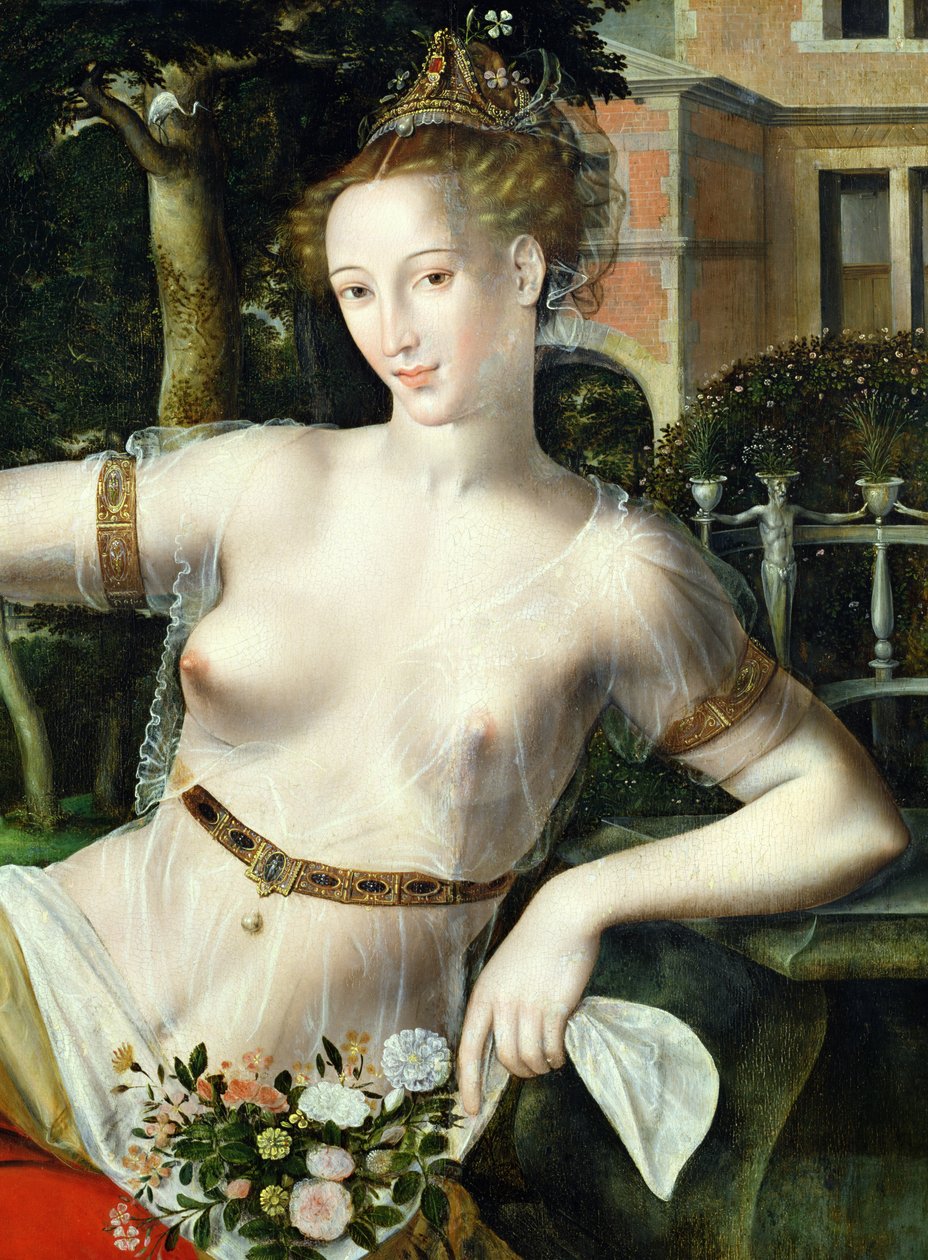 Detalhe de Flora, 1559 (ver também 149205) de Jan Massys or Metsys
