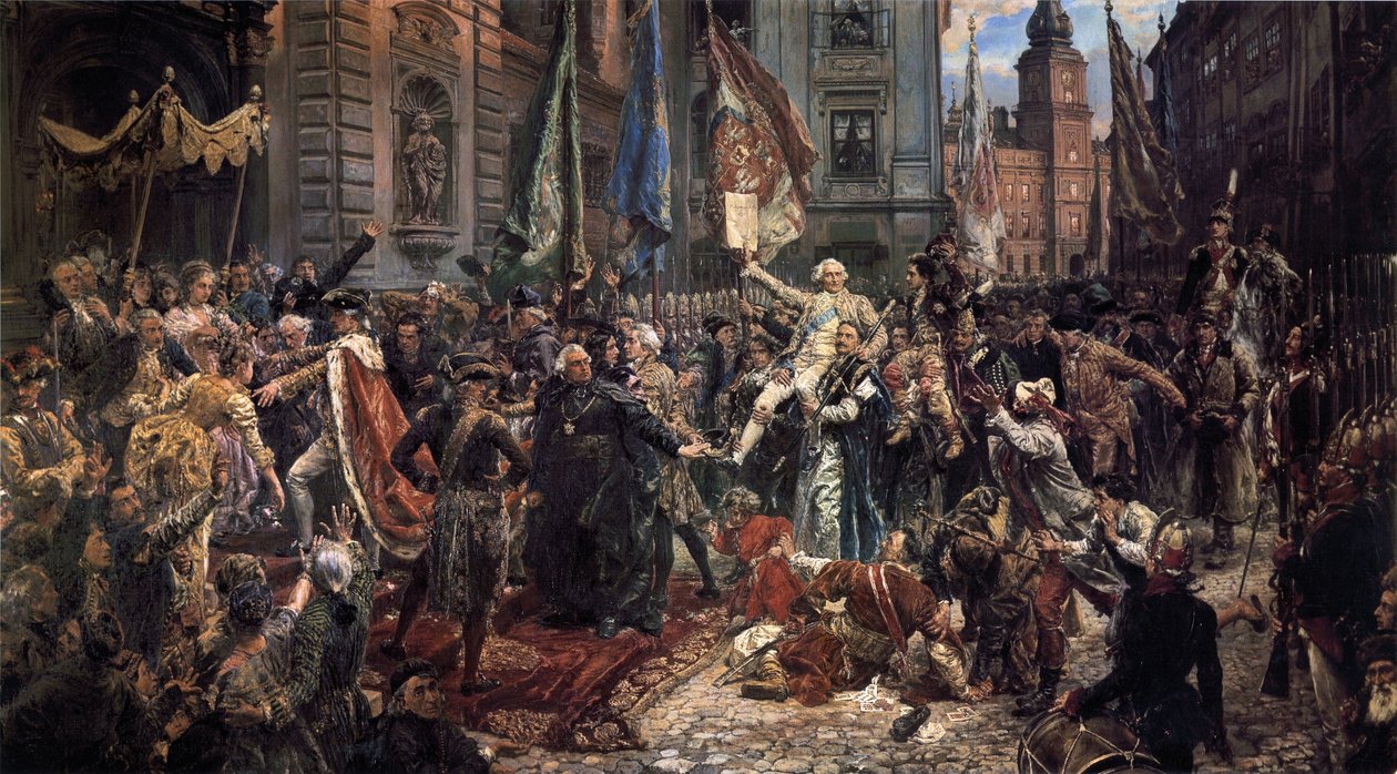 Constituição de 3 de maio de 1791 de Jan Alojzy Matejko