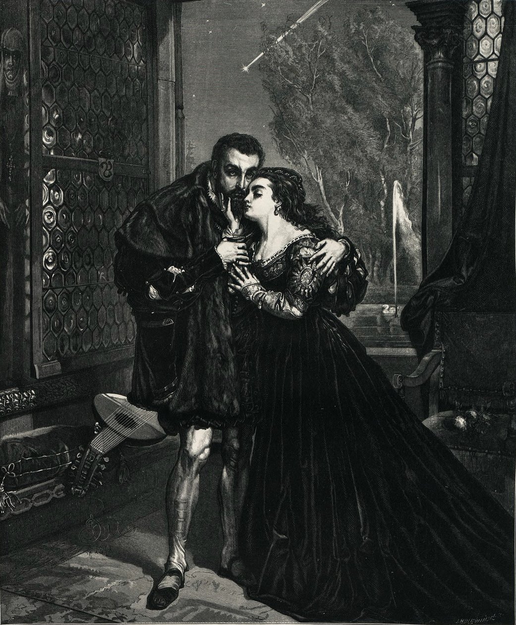 Zygmunt II August e Barbara Radziwiłłówna de Jan Alojzy Matejko