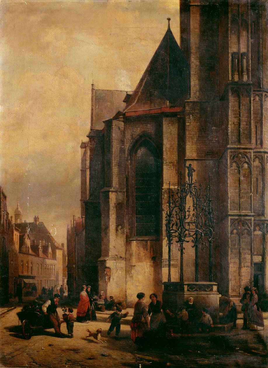 O poço de Metsys em Antuérpia de Jan Michiel Ruyten