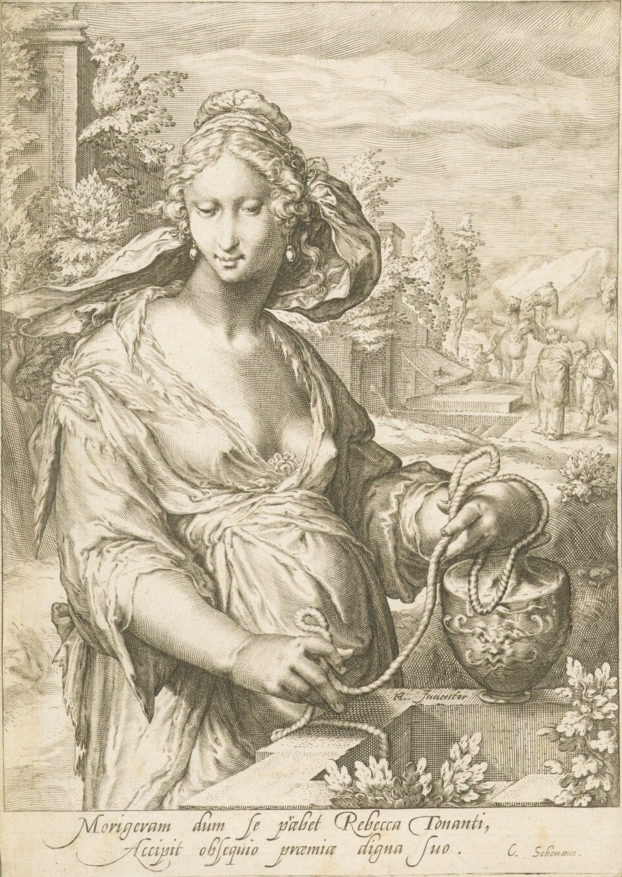 Rebecca no poço de Jan Pietersz. Saenredam