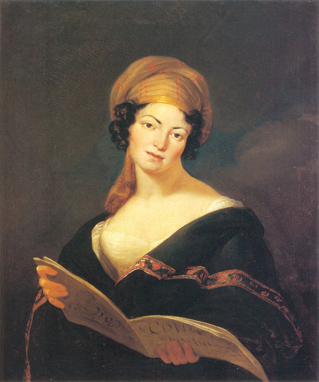 Retrato de Krystyna z Gerhardow Frankowa. de Jan Rustem