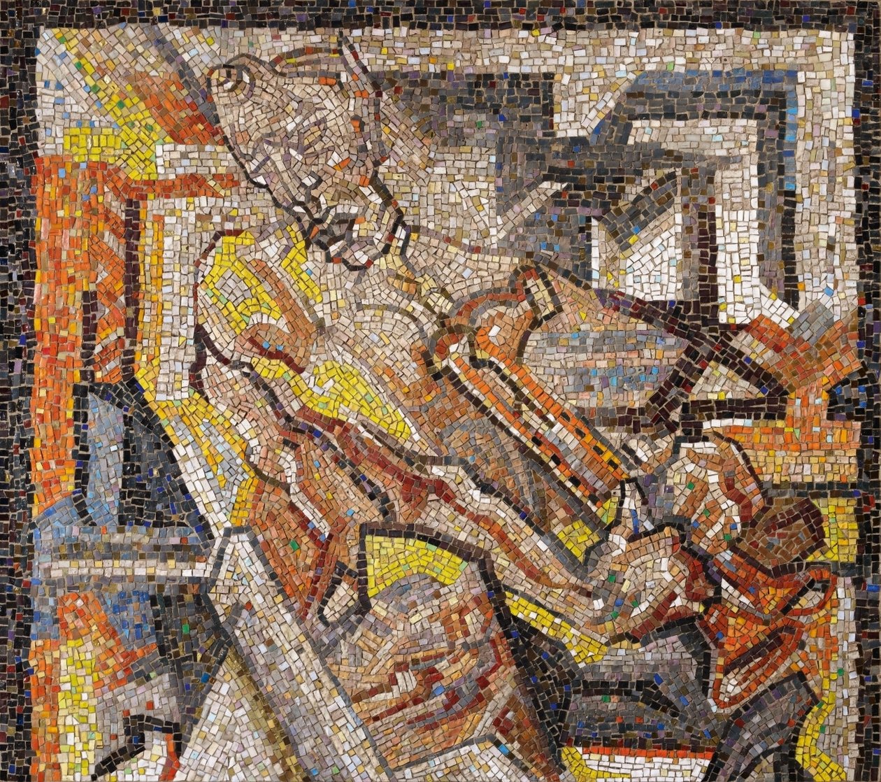 Mosaicimagem Espiritual e música secular de Johan Thorn Prikker