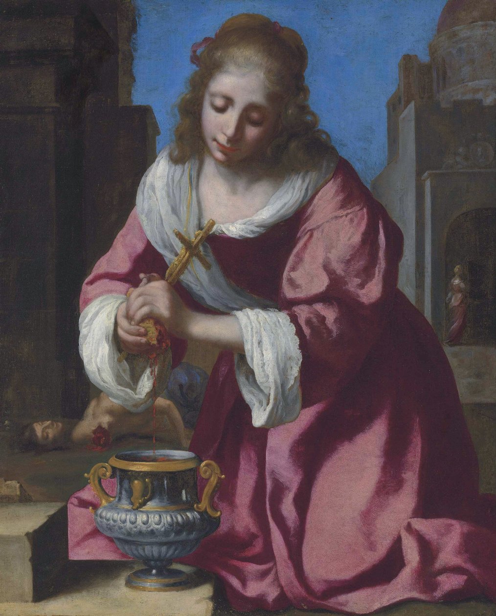 São Praxed de Jan Vermeer van Delft