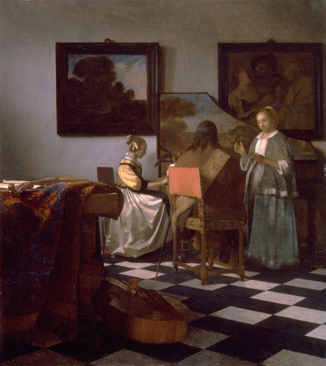 O concerto de Jan Vermeer van Delft
