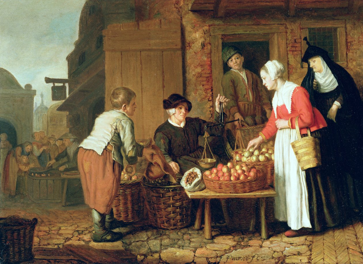 O vendedor de frutas de Jan Victors