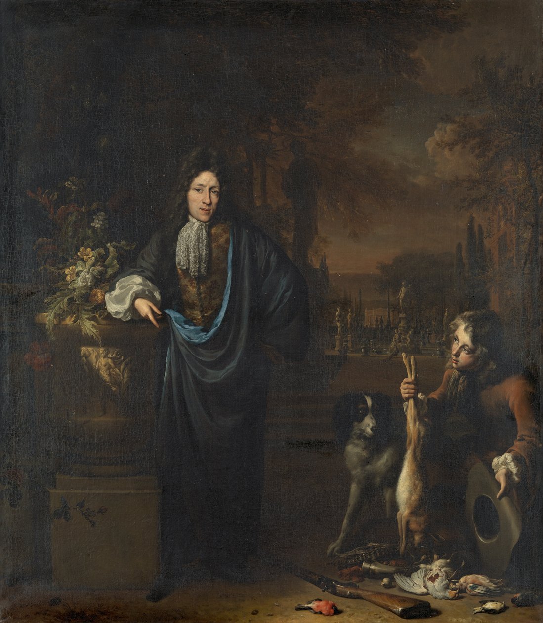 Retrato de Silvester van Tongeren de Jan Baptist Weenix