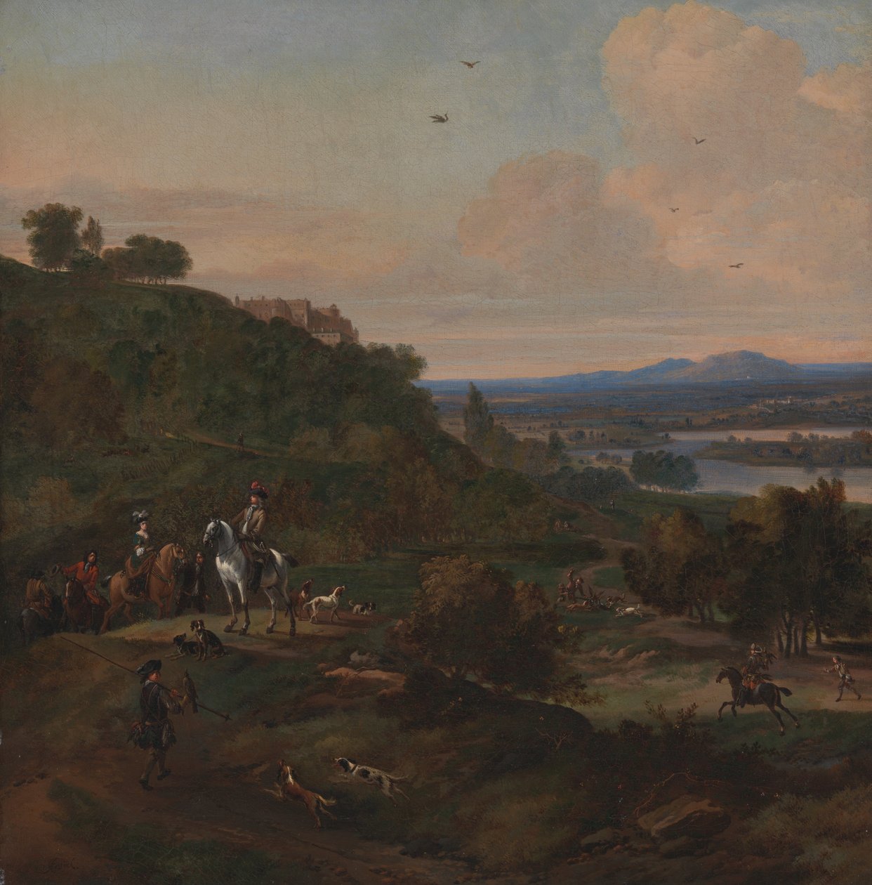 Caça de lebre de Jan Wyck