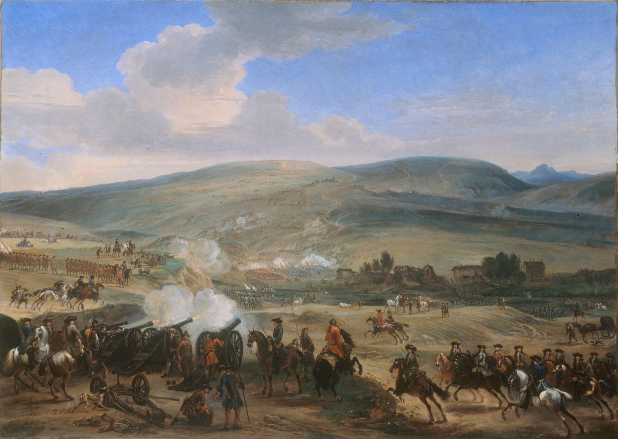 A Batalha do Boyne em 12 de julho de 1690, 1690 de Jan Wyck