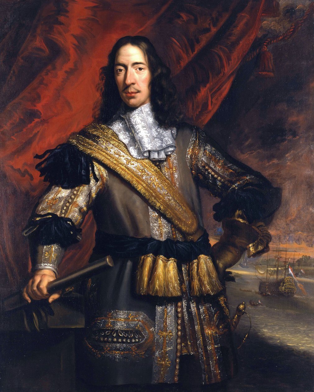 Cornelis de Witt (1623-1672), prefeito de Dordrecht, Rough of Putten de Jan de Baen  