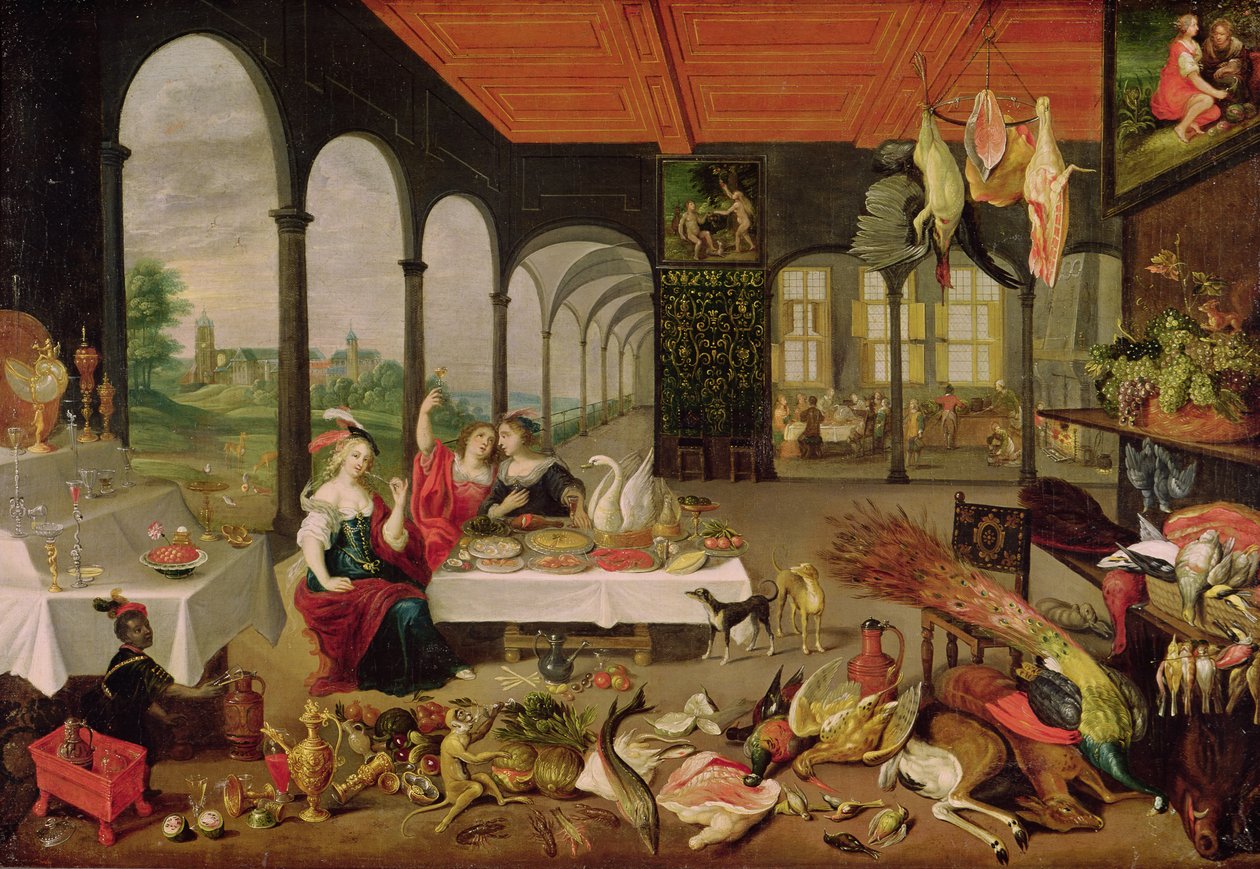 Alegoria do Gosto de Jan the Elder Brueghel