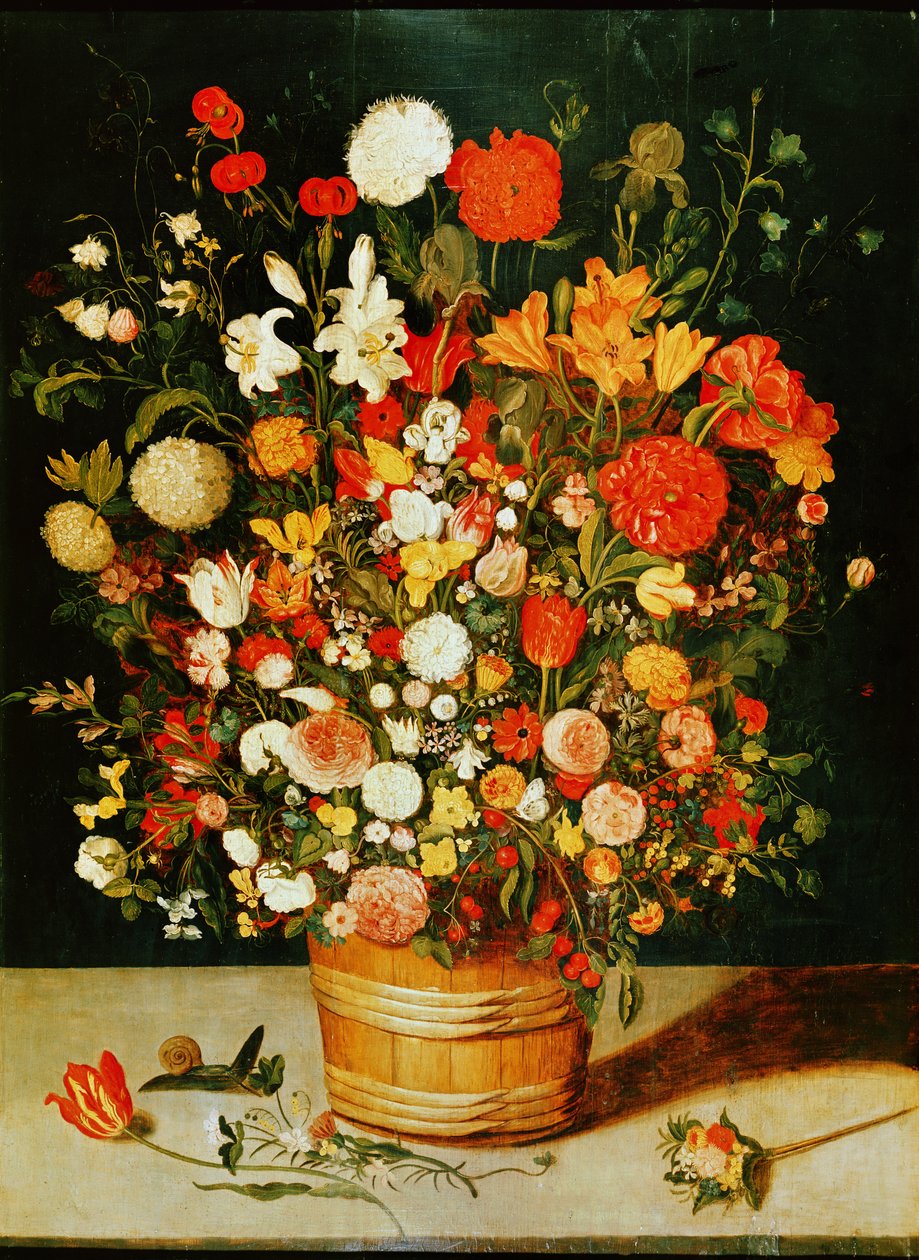 Buquê de flores de Jan the Elder Brueghel